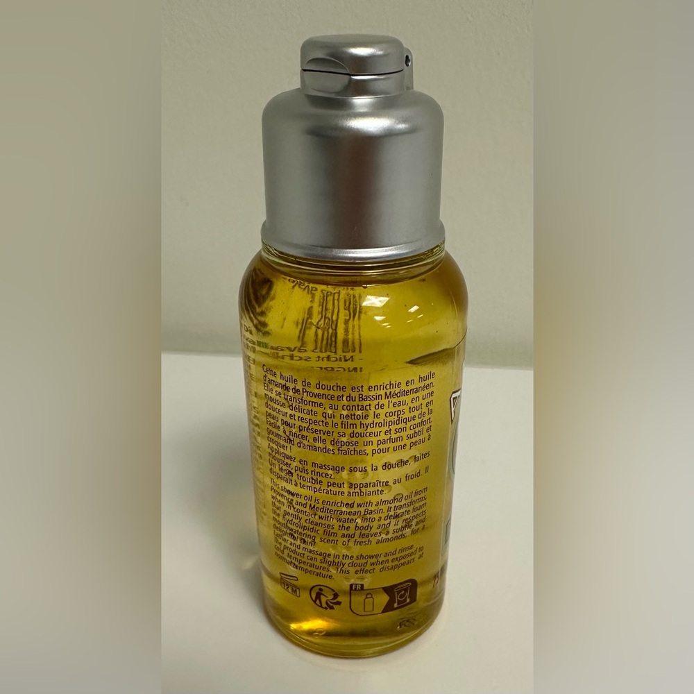 ✅ 3 for $25 or purchase sep. - NWOT L'OCCITANE Almond Shower Oil mini - 75 ml - Picture 2 of 3